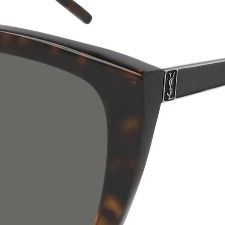 SAINT LAURENT Acetate Nylon Square Sunglasses Women's Multicolor-2
