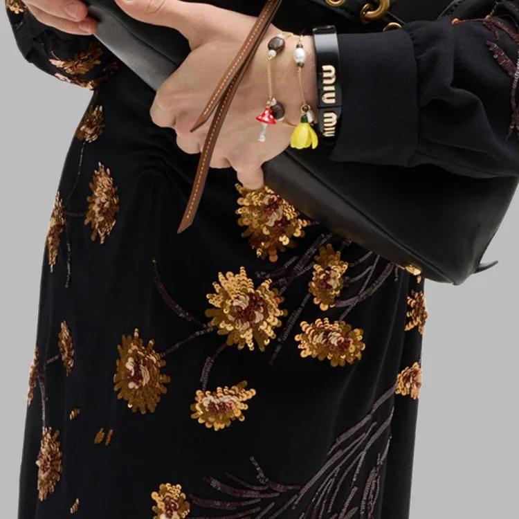 MIU MIU Brass Bracelets Unisex Gold/Bronze-2