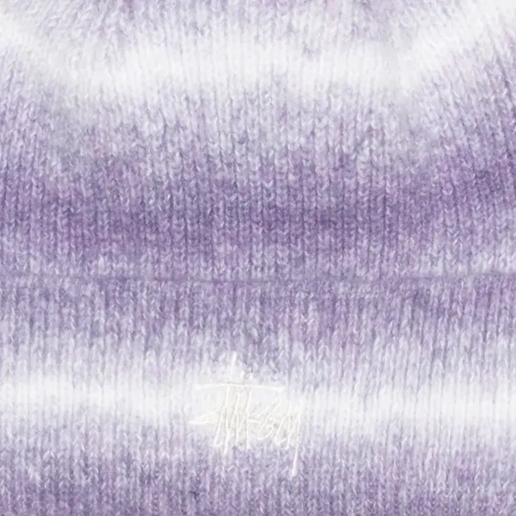 Stussy Polyester Beanies Unisex Purple-2