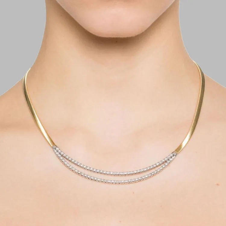 Marco Bicego 18Kt Yellow Gold Diamond Necklace-2