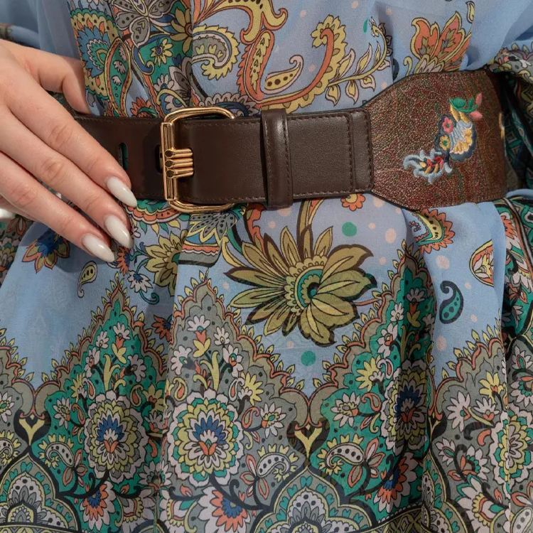 ETRO Leather Belts Women's Brown -2