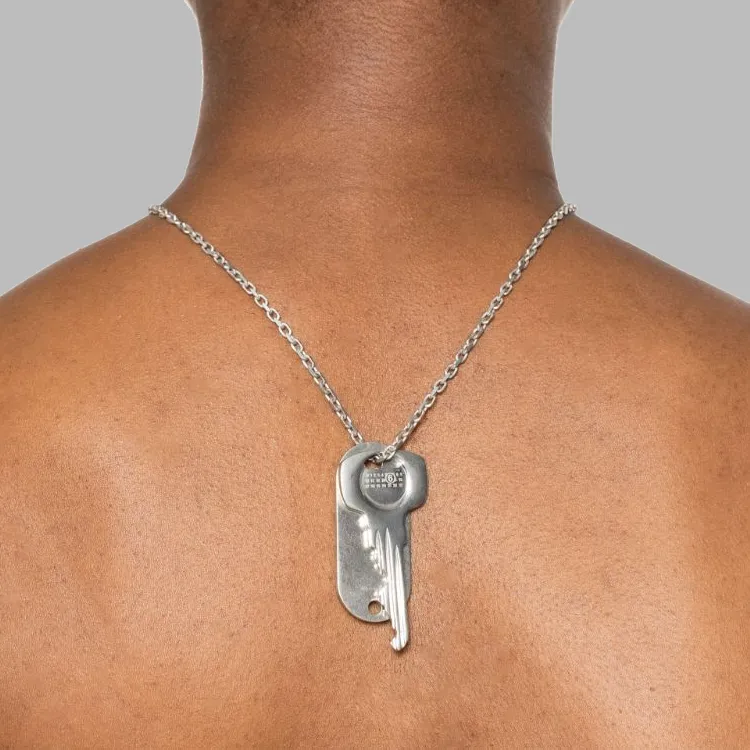 MM6 Maison Margiela Key charm Necklace-2
