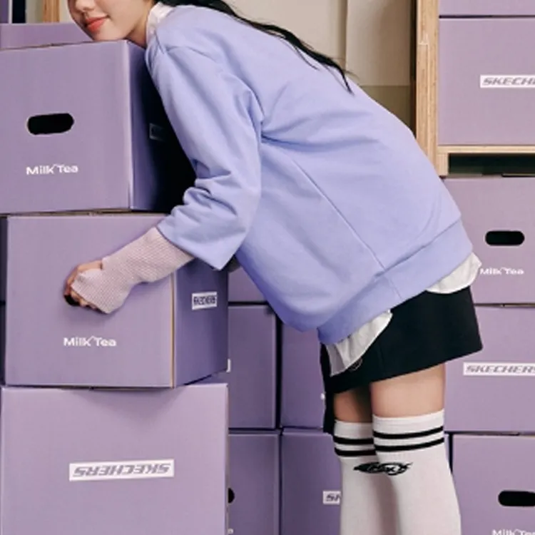 Skechers Sweatshirts Unisex Sweet Lavender-2