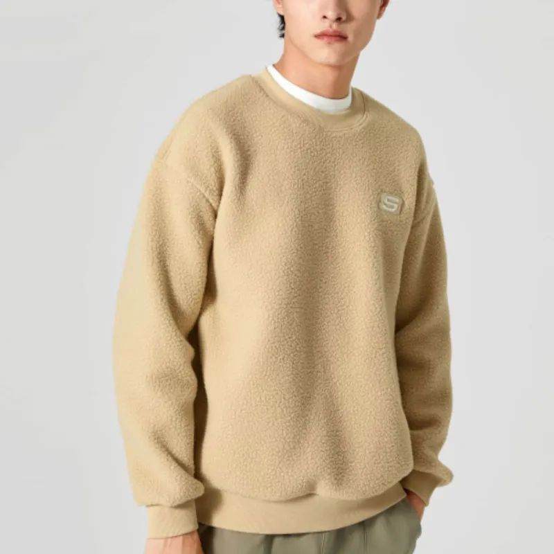Skechers Colorful Sweatshirts Unisex Irish Cream-2