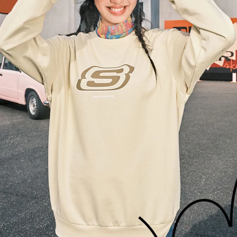 Skechers Colorful Sweatshirts Unisex Mocha Cocoa-2