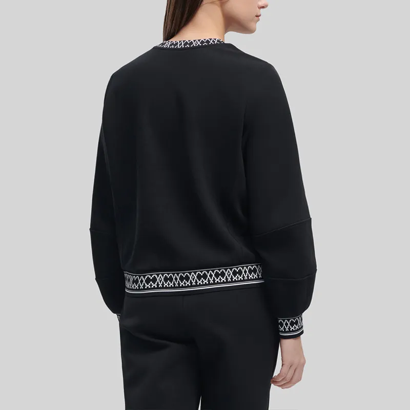FILA Sweatshirts Women's Jet Black-3