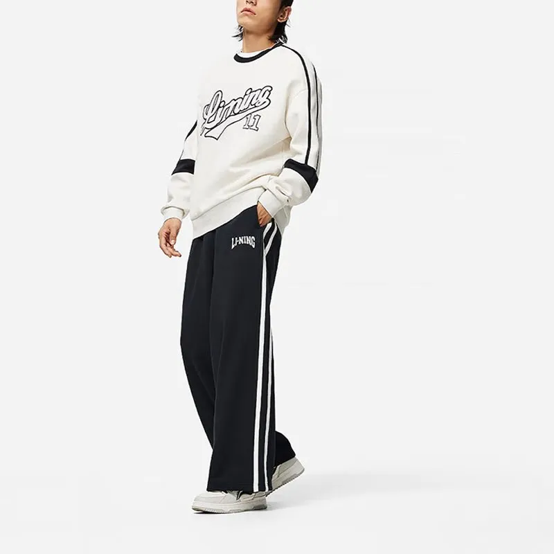 LiNing Knitted Sports Pants Unisex Black-2