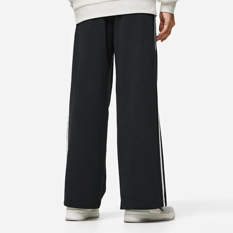 LiNing Knitted Sports Pants Unisex Black-4