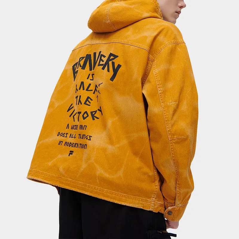 FILA FUSION WORKWEAR Jacket Men's Leaves Turn Yellow-3