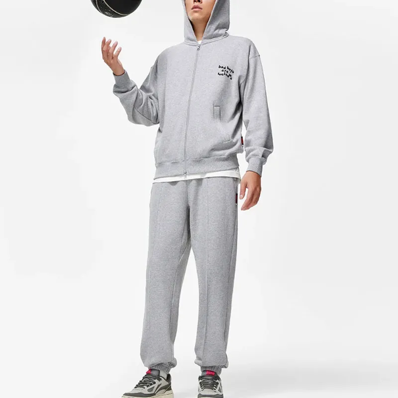 LiNing Sweatshirt Unisex Heather Gray-3