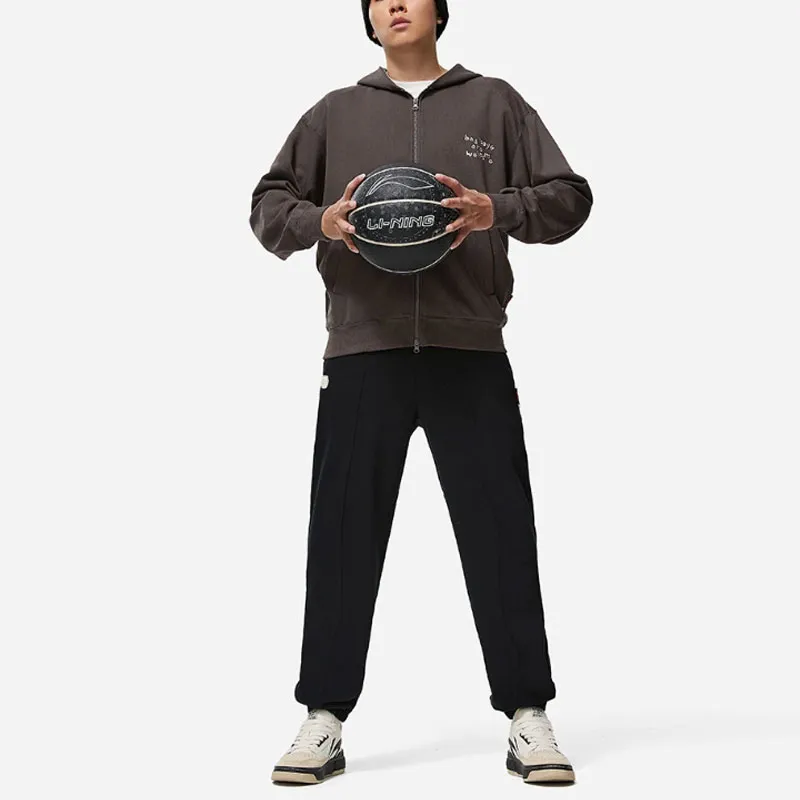 LiNing Badfive Sweatshirt Unisex Charcoal Brown-2