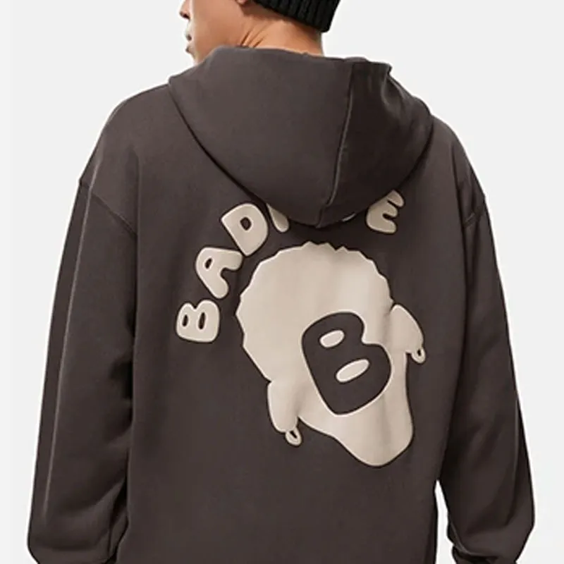 LiNing Badfive Sweatshirt Unisex Charcoal Brown-3