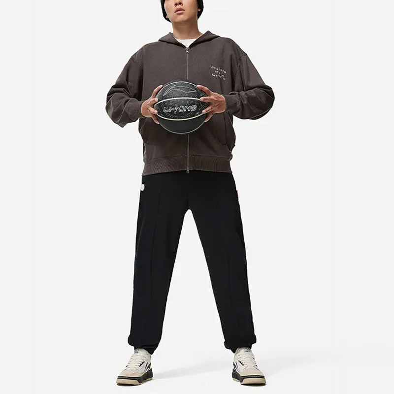LiNing Badfive Knitted Sports Pants Men's Black-4