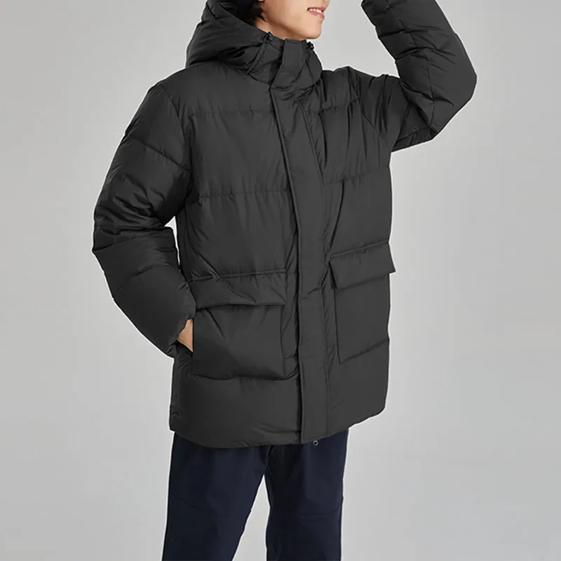 Skechers Down Jackets Men Carbon Black/0018-2