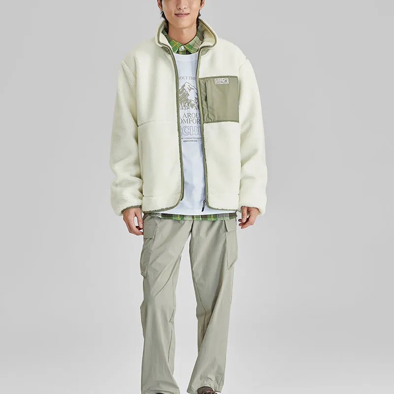 Skechers Jacket Men's Marshmallow White-2
