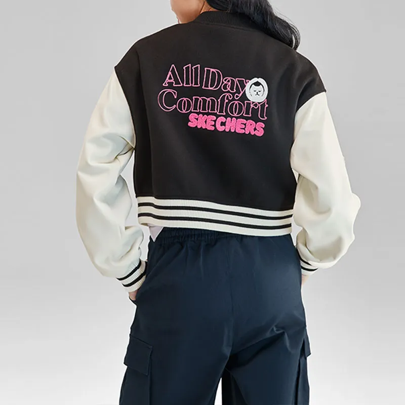 Skechers Jackets Women's Carbon Black/0018-3