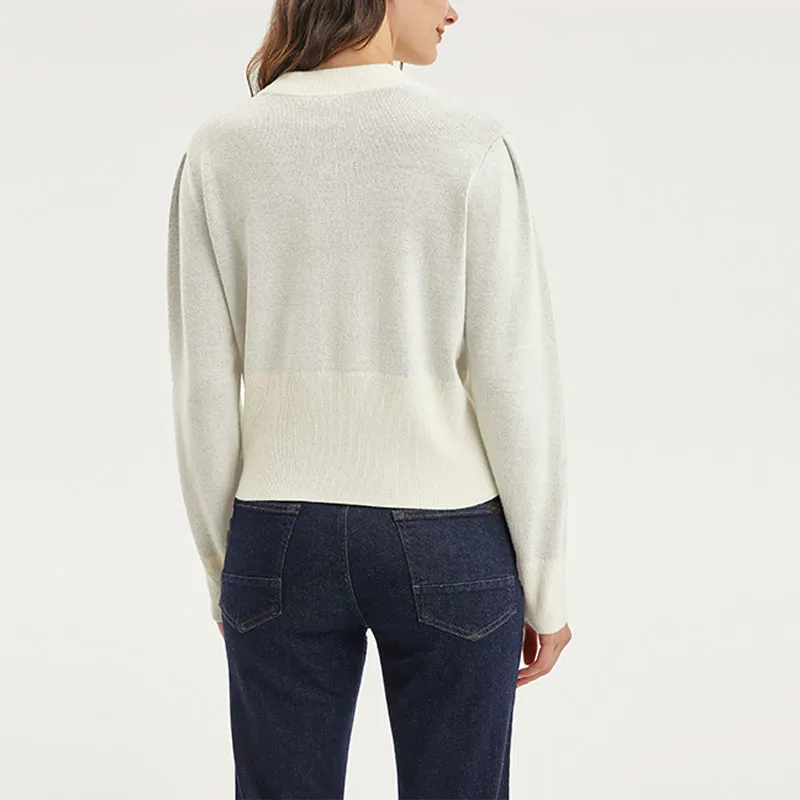 Skechers Sweatshirt Women's Marshmallow White-3
