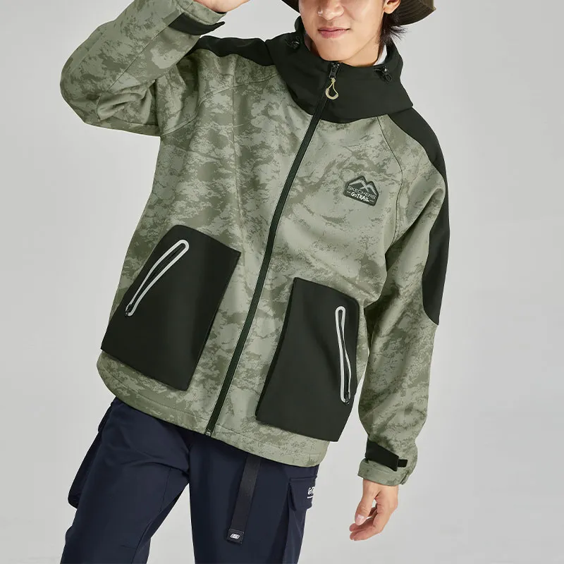 Skechers Jackets Unisex Light Khaki Camouflage/03PZ-2