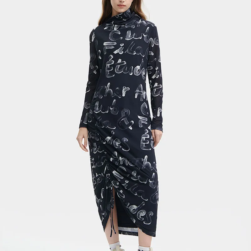 FILA Long Sleeved Dresses Women's All Over Print-2