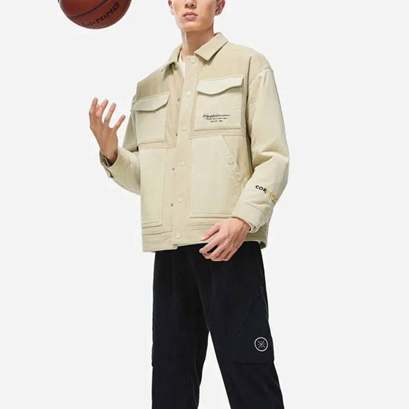 LiNing Puffer Jacket Men's Foam Khaki-4