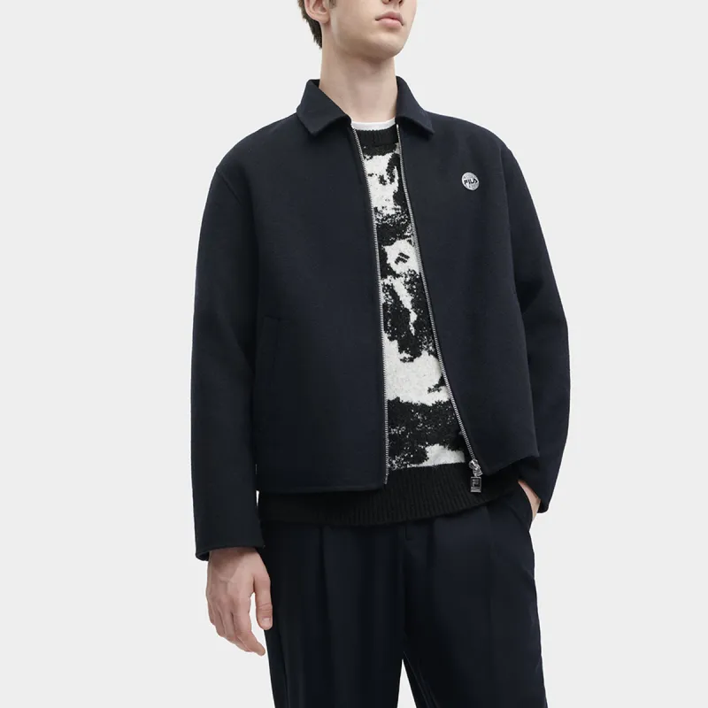 FILA Jackets Men Legend Blue-4