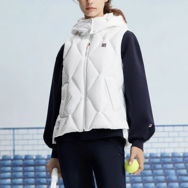 FILA Vests Women's Jade White-2