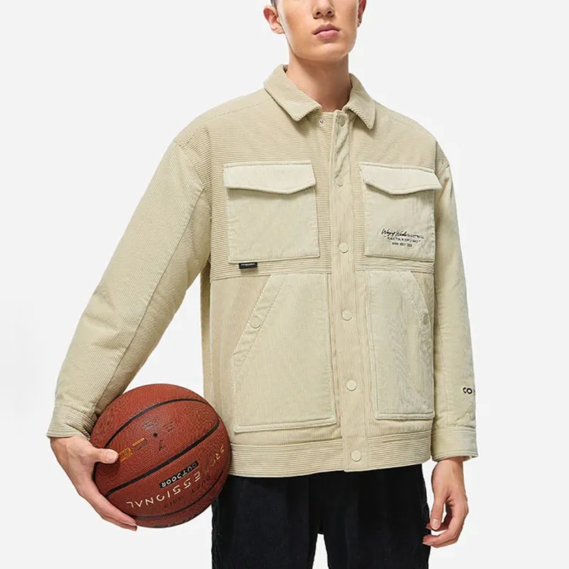 LiNing Puffer Jacket Men's Foam Khaki-2