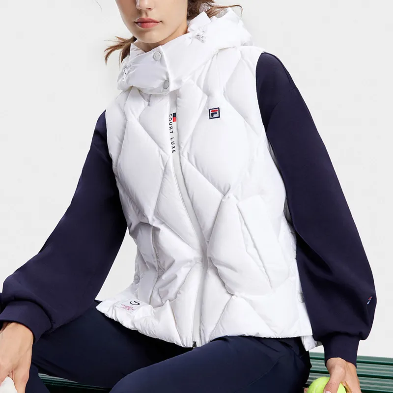 FILA Vests Women's Jade White-3
