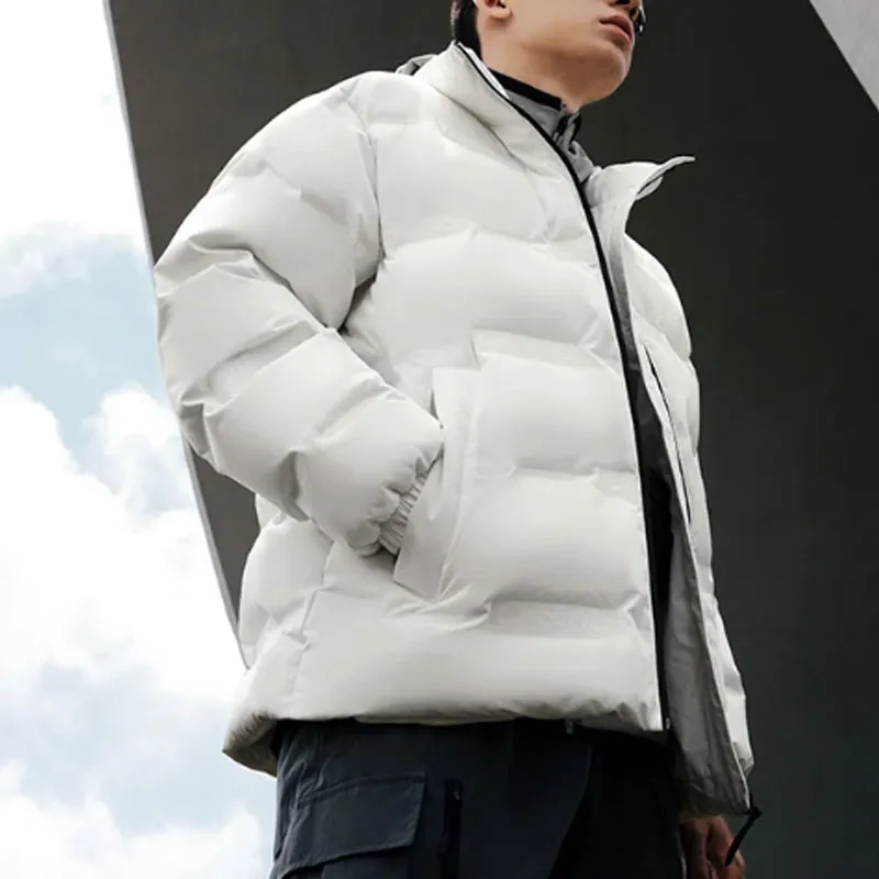 LiNing Fondue Down Series Down Jacket Men's Ecru-2