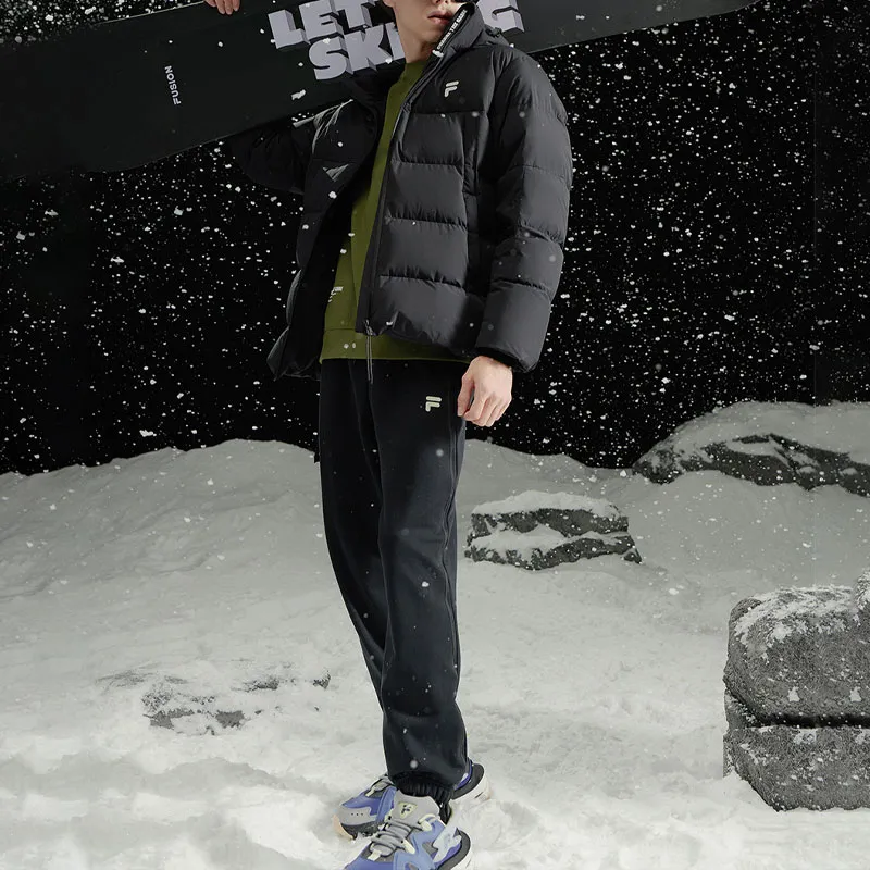 FILA FUSION Down Jacket Men's Jet Black-5