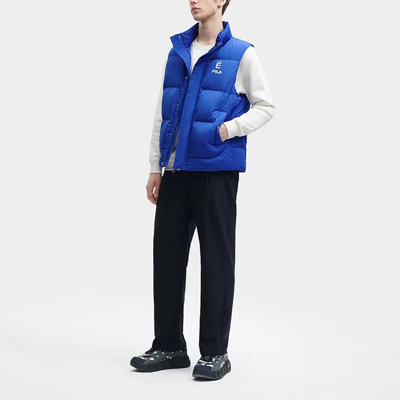 Études X FILA Vests Men Italian Blue-4
