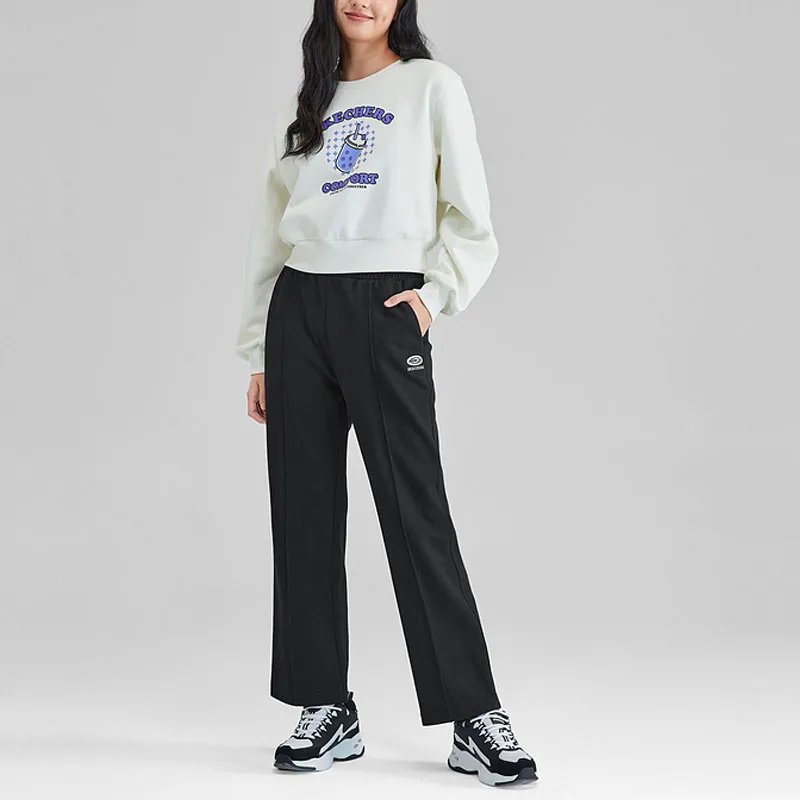 Skechers Knitted Sweatpants Women's Carbon Black/0018-4