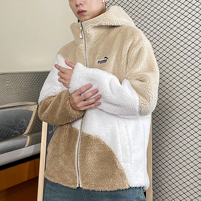 PUMA Jackets Unisex Khaki-4