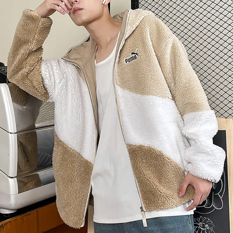 PUMA Jackets Unisex Khaki-5