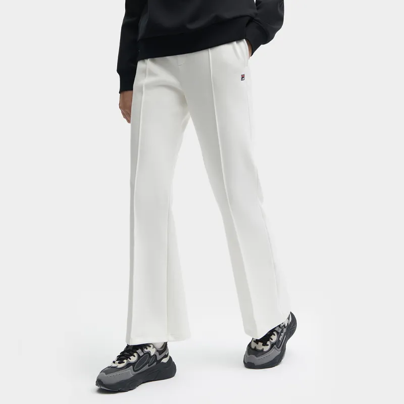 FILA Knitted Sweatpants Women's Brushed White-2