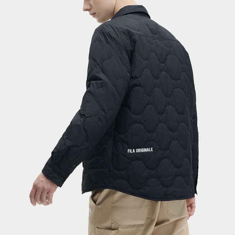 FILA Puffer Jacket Men's Legend Blue-4