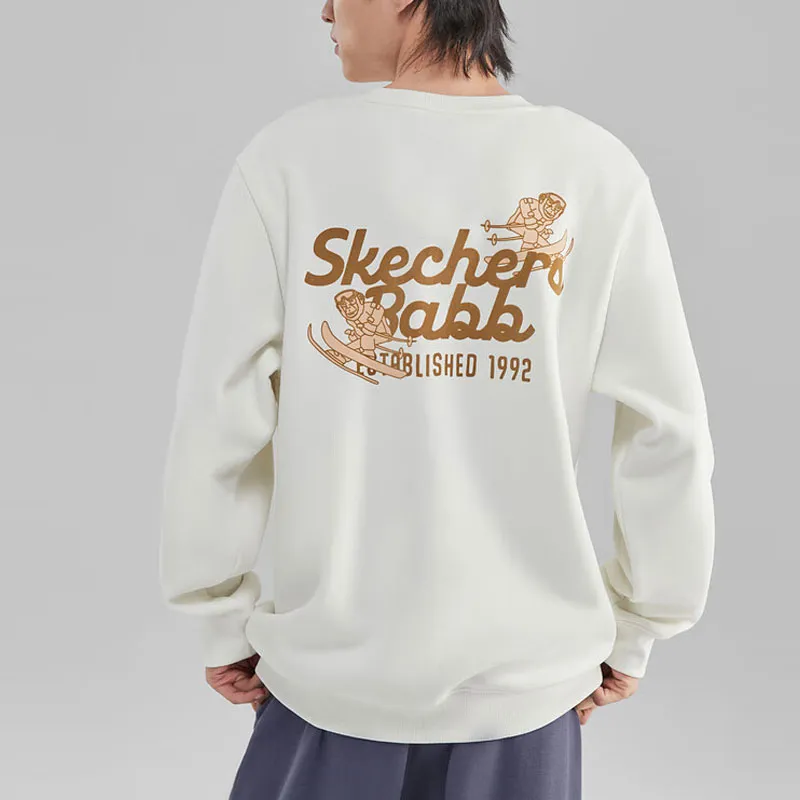 Skechers Sweatshirts Unisex Marshmallow White/0074-3