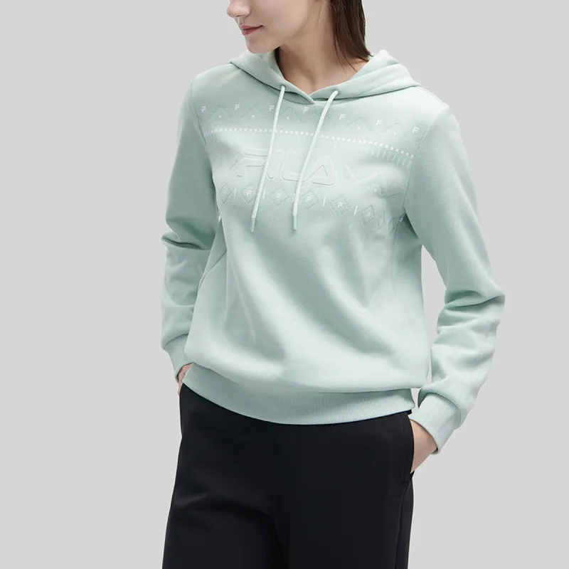 FILA Sweatshirts Women's Grassland Green-3