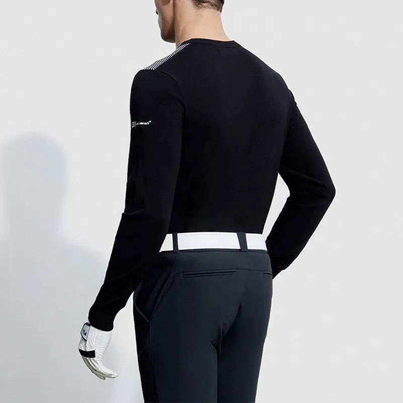 FILA Golf Series Knitwear Men Pitch Black-4