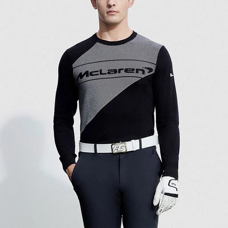 FILA Golf Series Knitwear Men Pitch Black-3