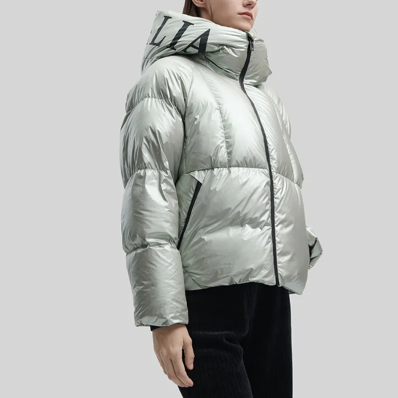FILA Down Jacket Women's Light Bamboo Green-4