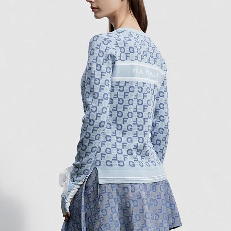 FILA Golf Series Knitwear Women's All Over Print-3