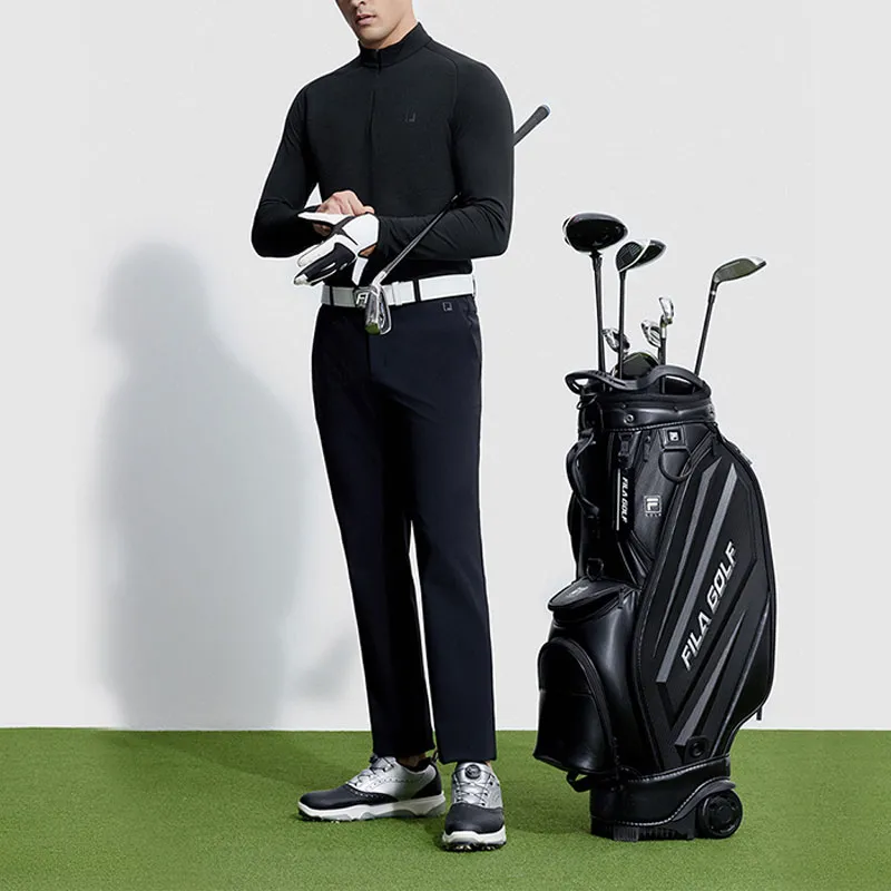 FILA Golf Series T Shirt Men's Pitch Black-5