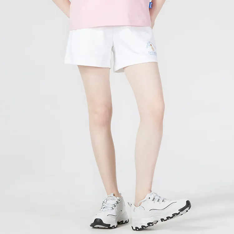 Skechers Hankou No. 2 Factory Joint Series Casual Shorts Women's Bright White/0019-2