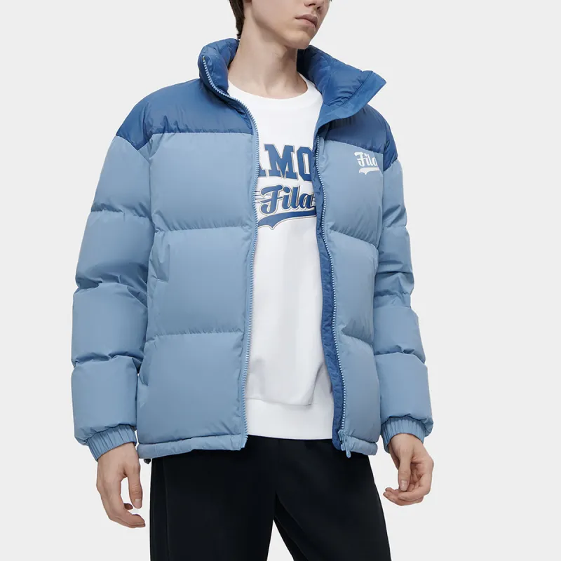 FILA FUSION Down Jacket Men's Moddy Blue-2