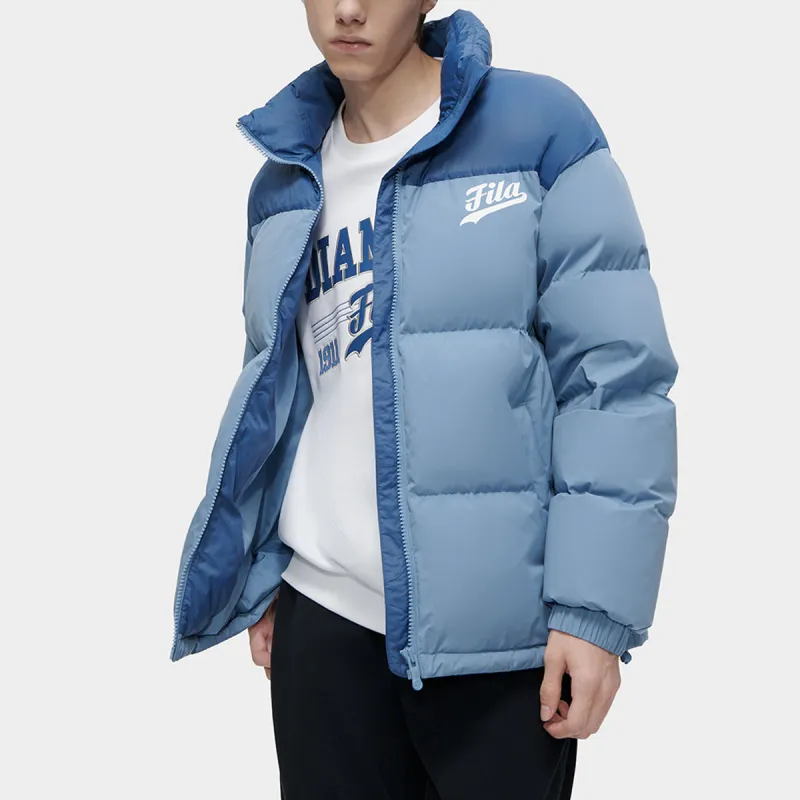 FILA FUSION Down Jacket Men's Moddy Blue-4