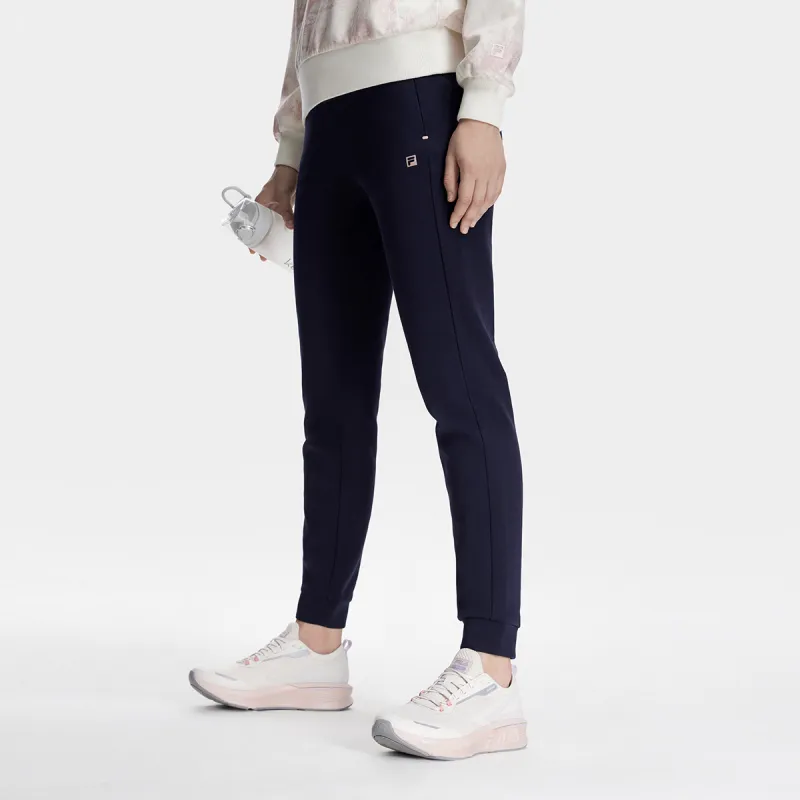 FILA Knitted Sweatpants Women's Royal Blue-4