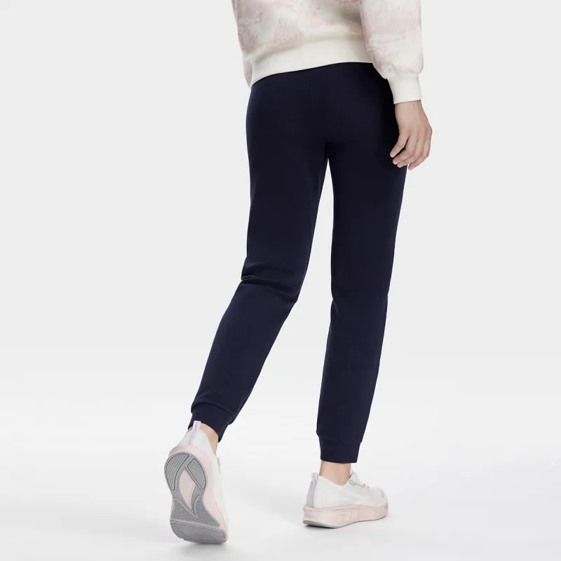 FILA Knitted Sweatpants Women's Royal Blue-3