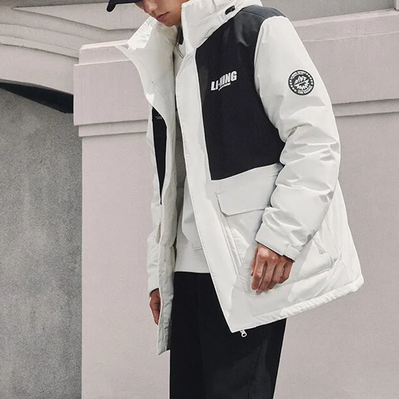 LiNing Fondue Down Series Down Jacket Men's Ivory-3