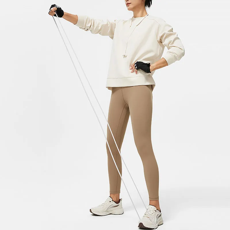 LiNing Fitness Series Sweatshirt Women's Grit Ash-2